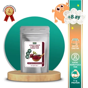 Makarna Lütfen Kırmızı Pancar ve Mor Havuç Kurusu Tozu (90 g)