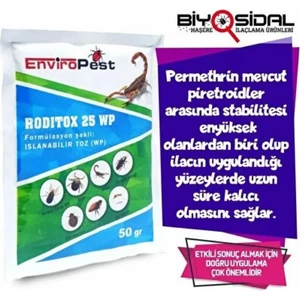 Enviro Pest Roditox 25 Wp Pire İlacı