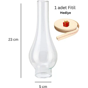 Gaz Lambası Camı Büyük Boy No 14