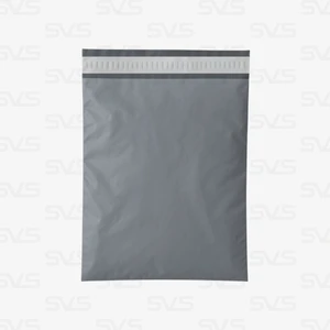 Svs Etiket Plastik Cepsiz Gri Kargo Poşeti - 22x30+5 / 100 Adet