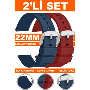 Huawei Watch Gt Gt2 Gt3 Gt4 Gt5 Pro 46mm Xiaomi Redmi Watch 5 Active-Lite Saat Uyumlu 22mm Silikon Saat Kordonu Kayışı TB1