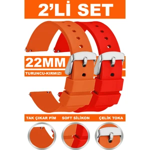 Huawei Watch Gt Gt2 Gt3 Gt4 Gt5 Pro 46mm Xiaomi Redmi Watch 5 Active-Lite Saat Uyumlu 22mm Silikon Saat Kordonu Kayışı TB1