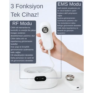 A07 Yeni Nesil Cilt Sıkılaştırıcı Yüz ve Vücut Aleti RF&EMS Radyo Frekans