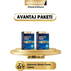 Biotin Forte 60 Tablet 2 Adet