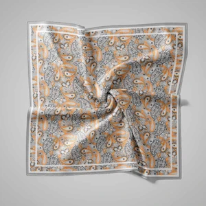 Naturel Eşarp | Şal Desen