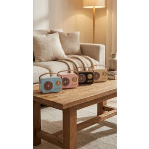 Shop Nostaljik Radyo- Bluetooth- Sd- USB Girişli