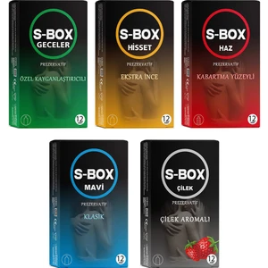Sbox 5'li Karma Set Prezervatif