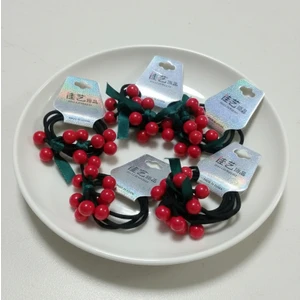 Şehrazat Handmade Tasarım 2li Yeni Yıl Kokina Lastikli Saç Tokası