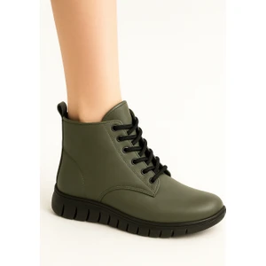 Kadın Hakiki Deri Bot – Kauçuk Taban