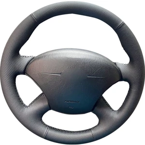 İskender Oto Aksesuar Direksiyon Klıfı Ford Focus 1 Sport Siyah Dikişli  Detay deri direksiyon