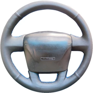 İskender Oto Aksesuar Direksiyon Kılıfı Nissan Qashqai 2007-2013 Kromlu Direksiyon Tam Uyumlu Spor Deri Detay deri direksiyon