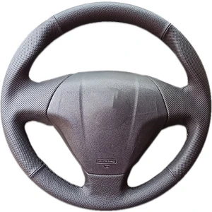 İskender Oto Aksesuar Direksiyon Klıfı Fiat Doblo Linea POP - Fiorino Sport Siyah Dikişli DETAY DERİ DİREKSİYON