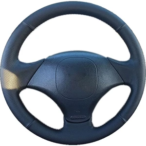 İskender Oto Aksesuar Direksiyon Klıfı Fiat Palio - Albea 2002 - 2005 Sport model Siyah dikiş Detay Deri Direksiyon