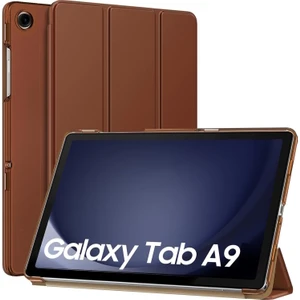 M.TK Moveteck Samsung Galaxy Tab A9 8.7 Inç Tablet Kılıfı Akıllı Smart Katlanabilir Renkli Kapak SM-X110 (Uyumlu)