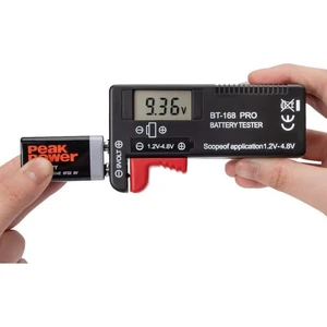 BT-168 PRO Ekranlı Pil Voltaj Kapasite Test Cihazı 1.2V-4.8V ve 9V