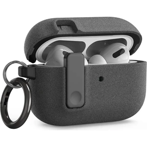 Apple Airpods Pro 1. / 2. Nesil ile Uyumlu Kılıf Standlı Kilitli Tpu Premium Matte Trip Case