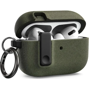 Apple Airpods Pro 1. / 2. Nesil ile Uyumlu Kılıf Standlı Kilitli Tpu Premium Matte Trip Case