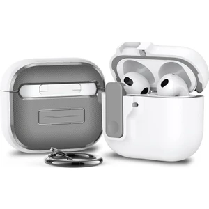 Apple Airpods 4. Nesil ile Uyumlu Kılıf Standlı Kilitli Tpu Premium Matte Trip Case