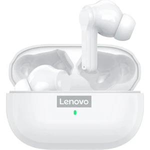 Bluetooth Kulaklık Kulak İçi Kablosuz Kulaklık Lenovo LP1S Beyaz