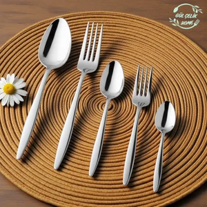 Çatal Kaşık Seti 30 Parça 6 Kişilik Sivri Model 18/0 Kalite