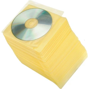 Cd Dvd Zarfları Çift Yönlü 100'lü Paket Sarı
