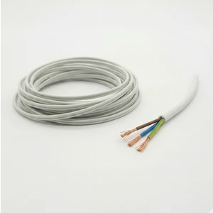 8 Metre Cca Ttr Elektrik Uzatma Kablosu 3x2.5 Çok Telli Beyaz