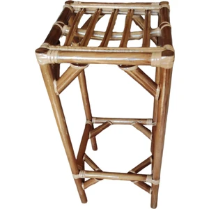 Akdağ Bambu Bambu Kestane Yüksek Tabure 75X31 Ölçülü