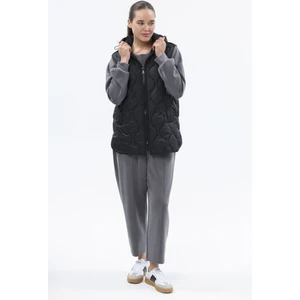 Ikoll Kapişonlu Kapitone Şişme Yelek