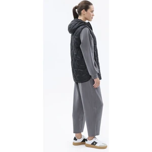 Ikoll Kapişonlu Kapitone Şişme Yelek