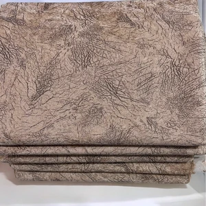 Koltuk Çekyat Örtüsü – Kaymaz Tabanlı Süngerli Kadife Kumaş Cappuccino Damar Desenli