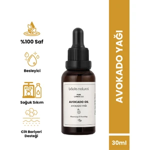 Bade Natural Avokado Yağı Soğuk Sıkım %100 Saf 30 ml