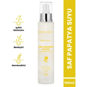 Bade Natural Papatya Suyu Saç Toniği %100 Doğal ve Saf 100 ml