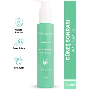 Bade Natural Aloe Vera Jel %100 Doğal 100 ml