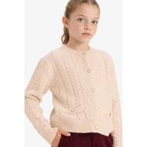 Kız Çocuk Düğmeli Hırka G6159A825WN