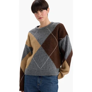 Relax Fit Bisiklet Yaka Triko Kazak G2185AX25WN