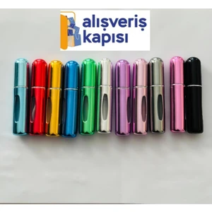Alışveriş Kapısı 4 Adet Doldurulabilir Mini Parfüm Şişesi