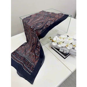 Acar İpek Etnik Desen Bambu Kraş Şal