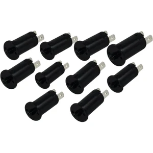 Demir Led Dem Led Ters Dolap Switch Mobilya Kapak Switch (Ters) Siyah (5 Adet)