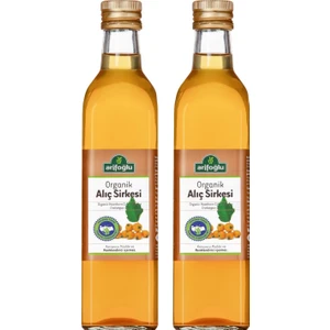Organik Alıç Sirkesi 500 ml + 500ml 2 Li Set