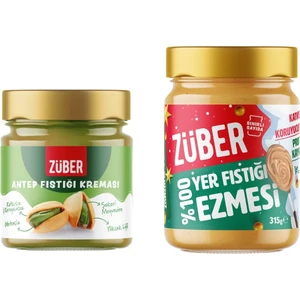 Antep Fıstığı Kreması 200 gr + Fıstık Ezmesi 315 gr
