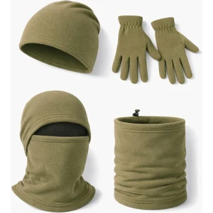 Single Sword Polar Bere Eldiven Boyunluk ve Kar Maskesi