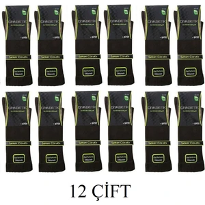 8100 Erkek Bambu  Şeker Çorap 12 Adet