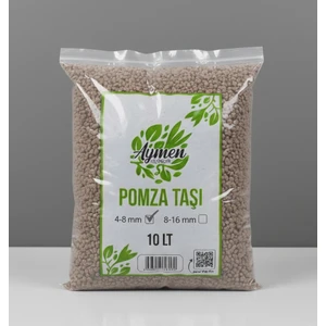 Aymen Çiçekçilik 10 Litre 4-8 mm Ponza Taşı - Tarım Pomzası 10 Lt Paket - Volkanik Pomza Taşı