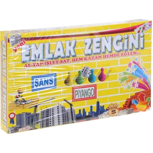 Hak-İş Oyuncak Emlak Zengini Kutu Oyunu