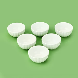 6'lı Sosluk - Beyaz - 7 cm