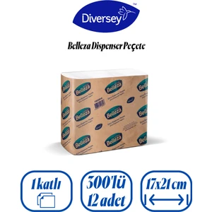 Extra Dispenser Peçete 300'LÜ 12 Paket