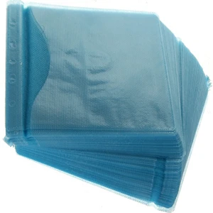 Cd Dvd Zarfları Çift Yönlü 100'lü Paket Mavi