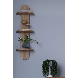 HMC Decor Çok Amaçlı Duvar Rafı Oval