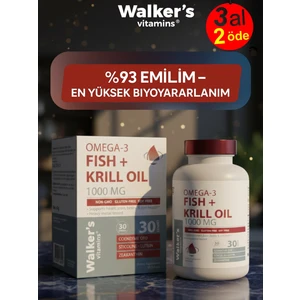 Krill Oil Omega 3 Sitikolin Lutein Q10 Içeren Vitamin