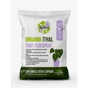 Aymen Çiçekçilik 5 Litre Organik Ithal Çok Amaçlı Bitki Toprağı - Her Türlü Çiçek, Fide, Fidan, Sebze Için